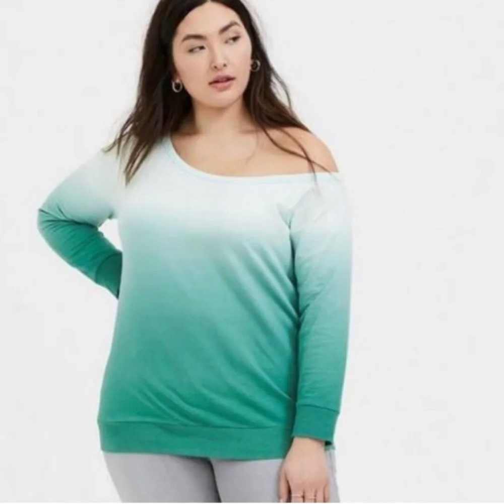 4. TORRID Ombre Pull Over Sweatshirt